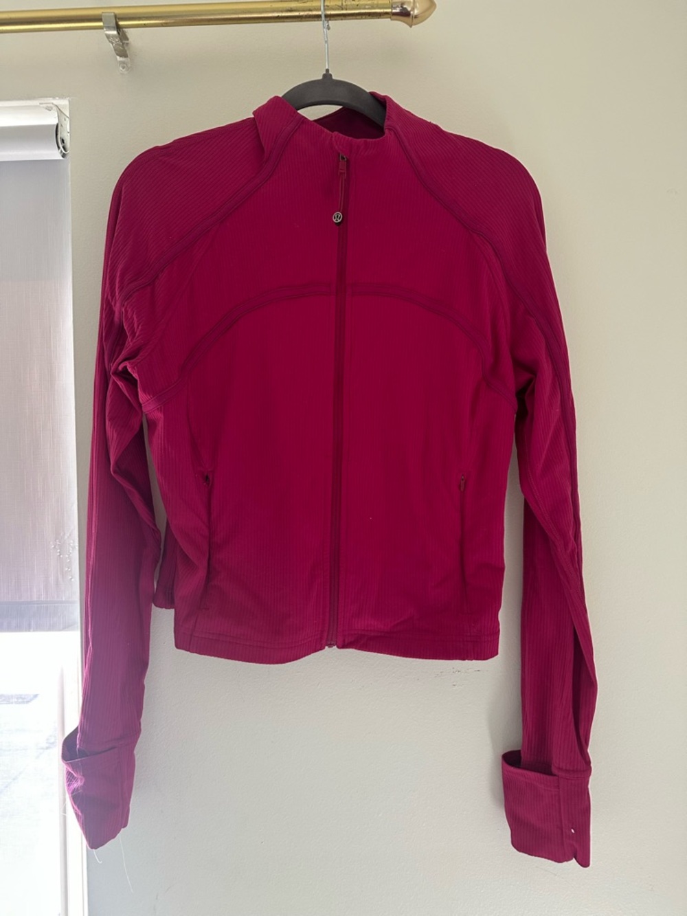lululemon cropped ribbed nulu define jacket